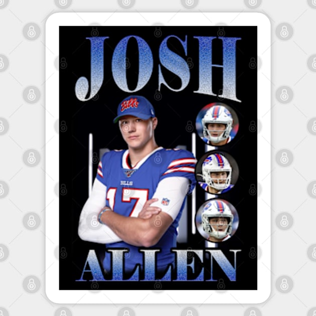 BOOTLEG JOSH ALLEN VOL 4 Sticker by hackercyberattackactivity